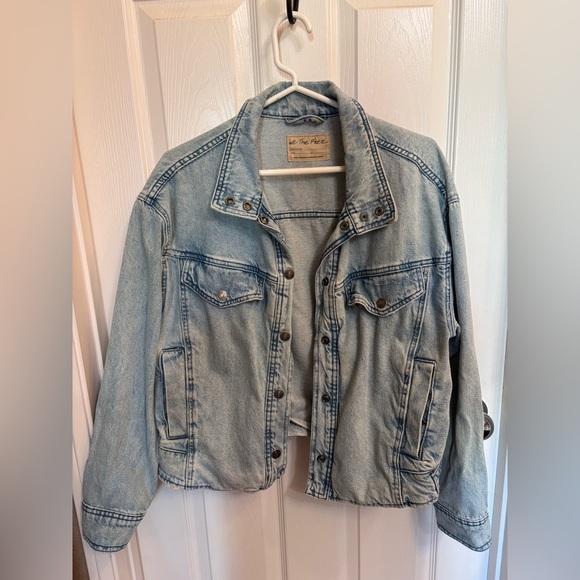 Free People Jackets & Blazers - Free People Denim Jacket